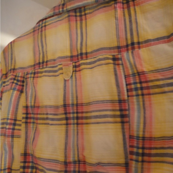 Wet Seal Multicolor Plaid Button Down Shirt - Picture 2 of 5